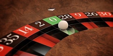Live-dealer studio with professional croupier managing a roulette table